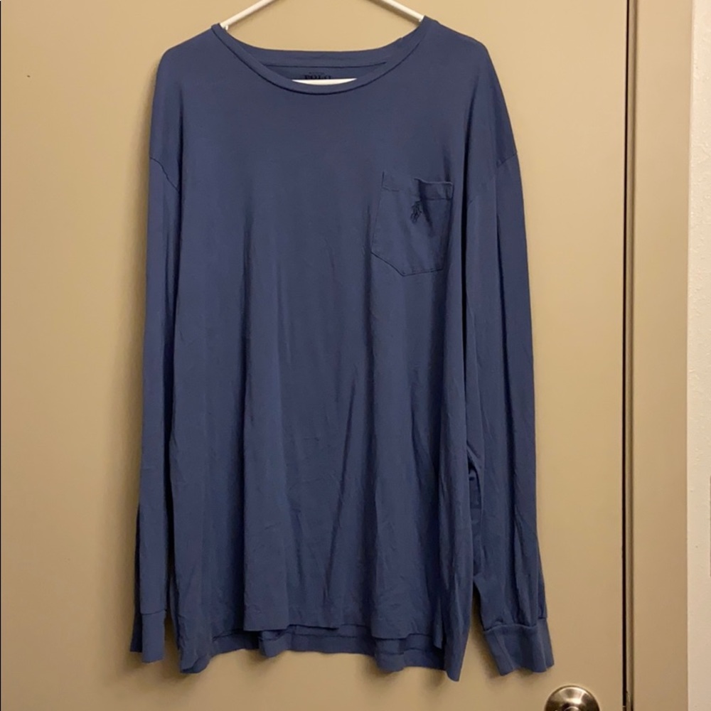 Polo Blue Long Sleeve Shirt